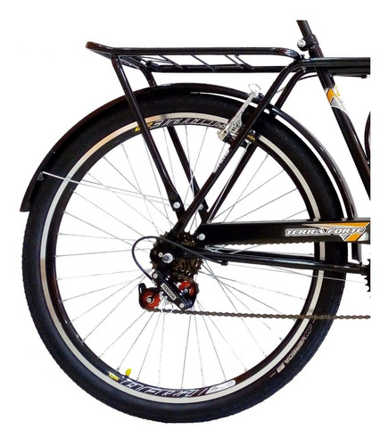 Imagem 2 de 8 de Bicicleta Barra Forte Samy C/ 6 Marchas Cubo C/ Rolamento
