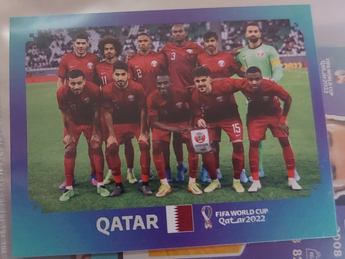 Lamina Qat 01  Album Mundial Qatar 2022 / Seleccion Qatar