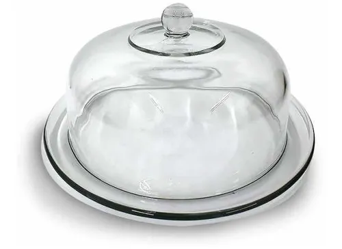 Plato pastelero online de vidrio