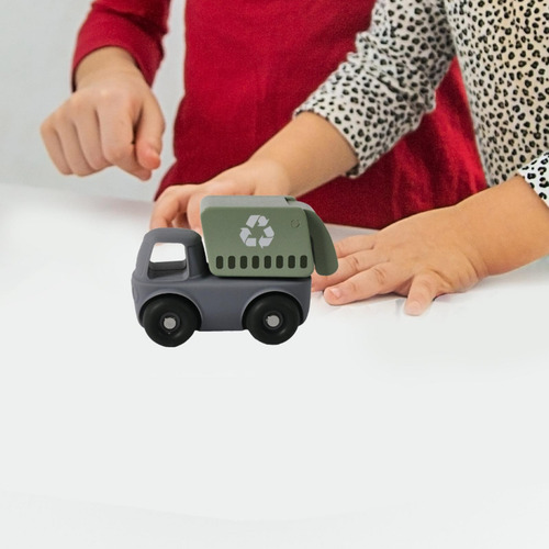 Mini Vehicle Toy Fine Motor Skills Party Camión De Basura