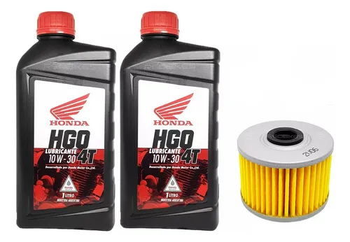 comprar Kit Service Honda Xr 600 Filtro Aceite Original Hgo 10w30 M1