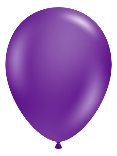 Tuftex Balloons Globos Premiun De Látex Plum Purple R17