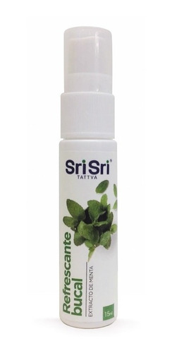 Spray Refrescante Bucal Menta 15 Ml Sri Sri