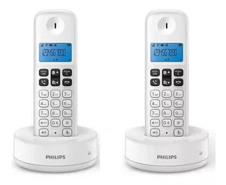 Telefono Inalambrico Philips D1311w X2 Duo Manos Libres