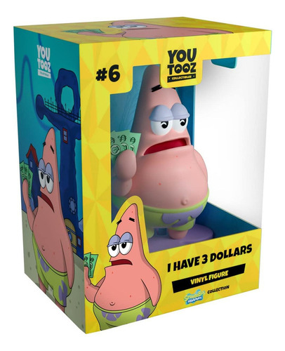 Tengo 3 dólares, figura coleccionable de 4 Patricio, basada en