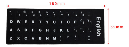 4 Paquete De 2-4 Pegatinas Para Teclado De 4 Piezas