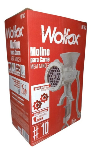 Imagen 6 de 7 de Molino Para Carne Operación Manual # 10