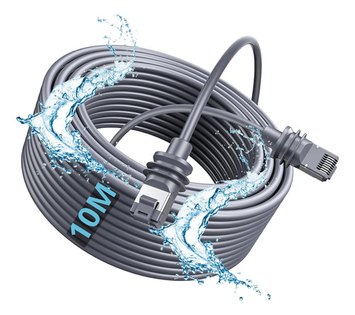 Cable Eternet Para Starlink Mini Impermeable 10m Cat6 Ciotec