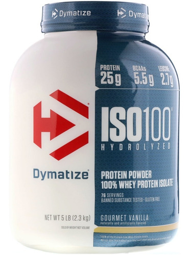 Proteina Dymatize Iso 100 Hidrolizada 5 Lbs Todos Los Sabores!