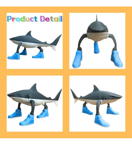 6pcs-estatua De Figura Creativa De Tung Tung Tung Tung Sahur