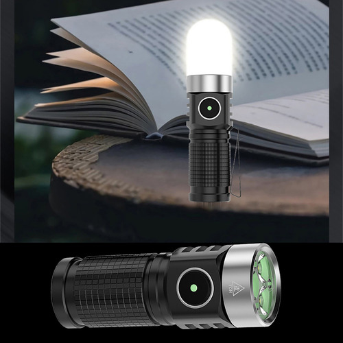 Mini Linterna De Luz Fuerte M, Herramienta De Aluminio Para