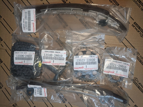 Kit Tiempo Toyota Previa Camry 2.4 2az Toyot Original 6 Pcs