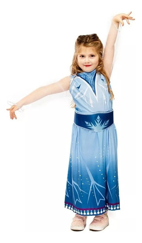 Disfraz Frozen Princesa De Hielo Vestido
