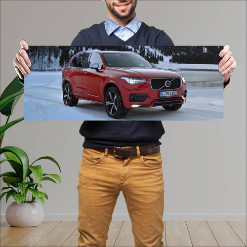 Cuadro 30x80cm Auto 2015 Volvo Xc90 R Design 387 491