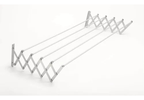 Tender Tendedero Pared Extensible 80 Cm Reforzado 7 Varillas