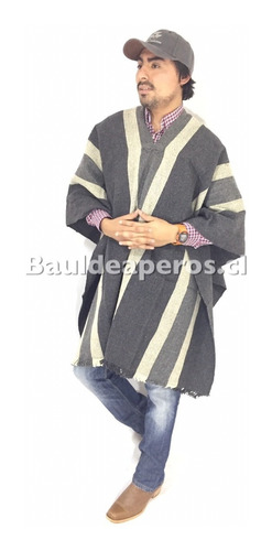 Poncho Hilo De Lana Unisex / Tienda Bauldeaperos