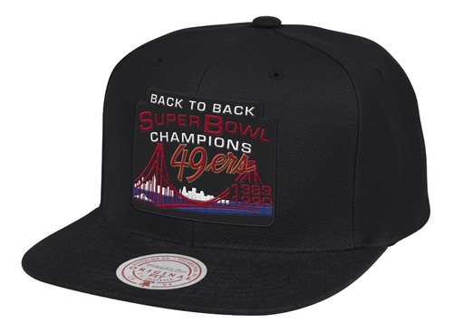 Gorra Mitchell And Ness Nfl Superbowl Champs 49ers