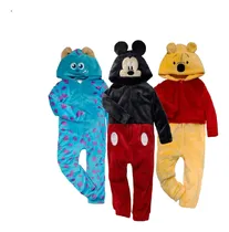 Comprar Kit 3 Mamelucos Con Gorro Niño Sulley, Mickey, Pooh  