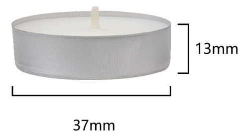 Velas De Té Homelights 100 Envases Decorados Con Velas