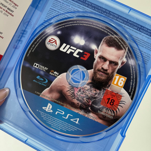 Ufc 3 Ps4 Mídia Física Semi Novo (Recondicionado)