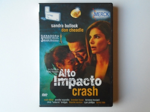 Alto Impacto Crash Dvd Sandra Bullock Videomax 2006