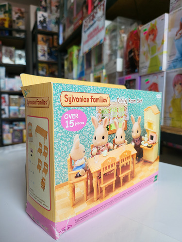 Dining Room Set Sylvanian Families Epoch Original Japones (Usado)