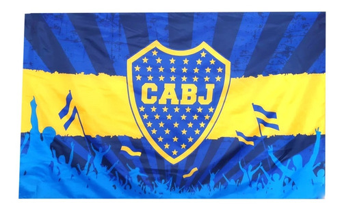 Bandera Boca Juniors Bj938 150cm X 90cm  Licencia Oficial