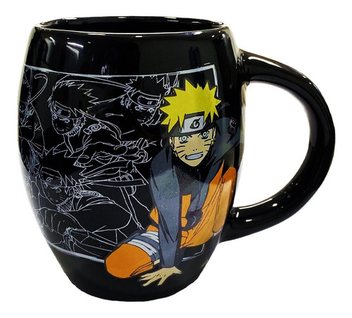Caneca Bulging Shipudden Uzumaki Naruto Bushin Piticas 300ml