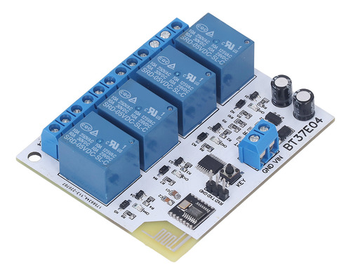 Módulo De Control De Relé Bluetooth De 4 Canales Antiinterfe