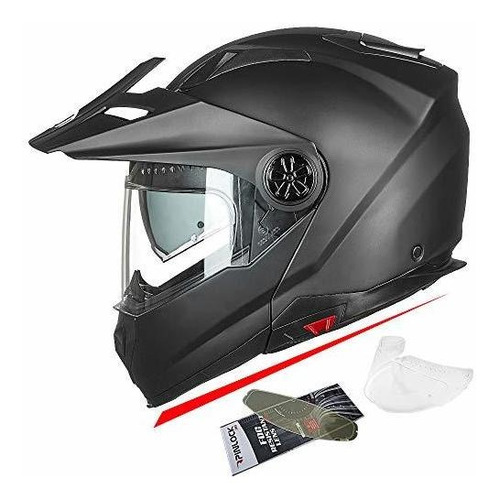 Casco Atv Modular De Cara Completa Para Motocicleta Ilm Casc