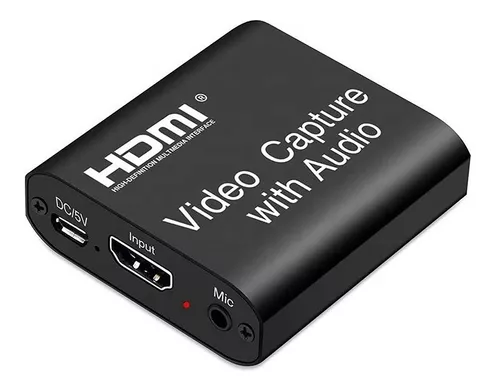 Capturadora Video Hdmi Usb 1080p 60hz Microfono Y Loopout