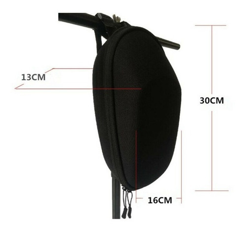Imagen 2 de 7 de Bolso Mochila Rigida Monopatín Eléctrico Scooter Honshu