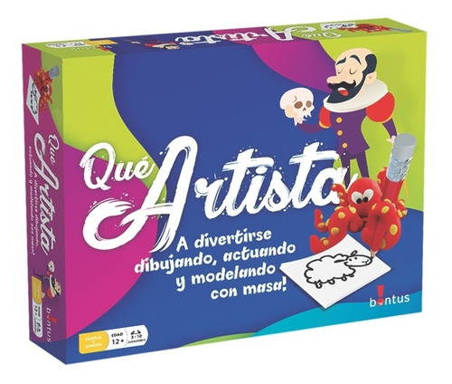  Que Artista- Juego De Mesa- Bontus-