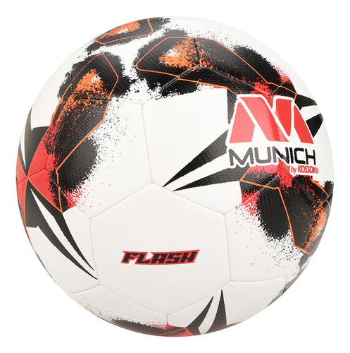 Pelota Fútbol Kossok Flash N5 En Blanco Y Rojo | Stock Cente