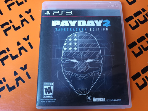 Pay Day 2 Safecracker Edition Ps3 Físico Envíos Dom Play