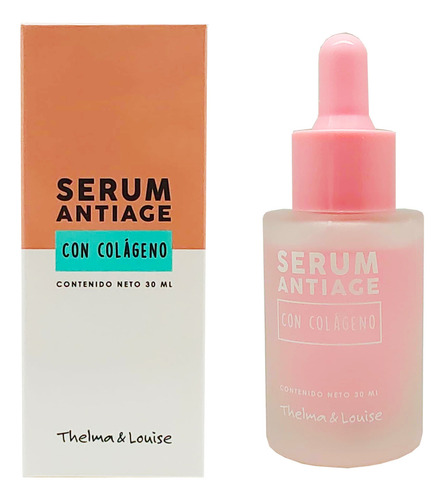 Rum Facial Antiag Con Colagno Thlma & Louis X 30ml Momnto D Aplicación Día/noch Tipo D Pil Todo Tipo D Pil