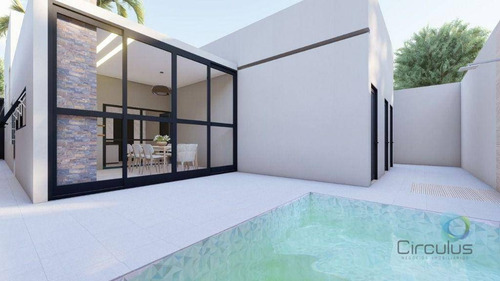 Imagem 1 de 4 de Casa Terrea, Com 3 Suites À Venda, 167 M²- Bonfim Paulista - Ribeirão Preto/sp - Ca2059