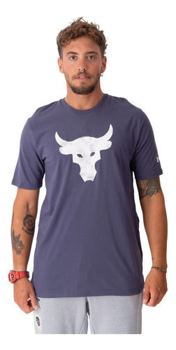 Remera Under Armour Project Rock Brahma Bull Hombre Training