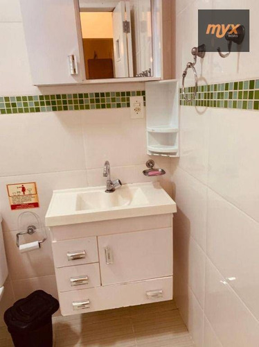 Apartamento Com 2 Dormitórios Para Alugar, 60 M² Por R$ 2.480,00/mês - Gonzaga - Santos/sp - Ap6161