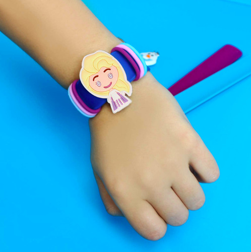 Frozen Pulseras De Palamada Kit 3 Pulseras Bisuteria
