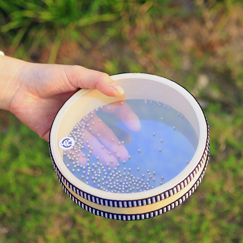 Drum 6-inch Transparent Natural Color Ocean Early