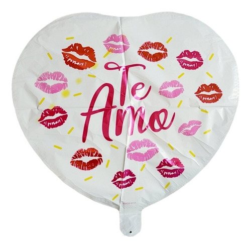 Globos Corazón San Valentín Te Amo 46cm Diferentes Modelos 