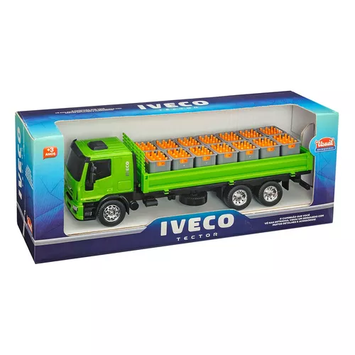 Caminhão Brinquedo Miniatura Iveco Hi Way Tanque 340