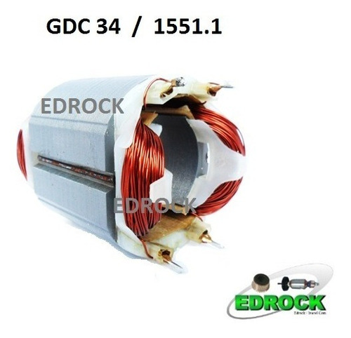 Bobina Estator 220v Bosch Gdc14-40 Gdc34 Gws 12u