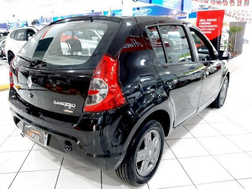 Renault Sandero 1.6 Vibe Flex 5p 2010 Preto