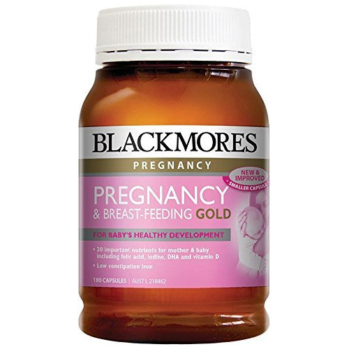 Blackmores Embarazo Y Lactancia Materna Gold 180 Caps Suplem