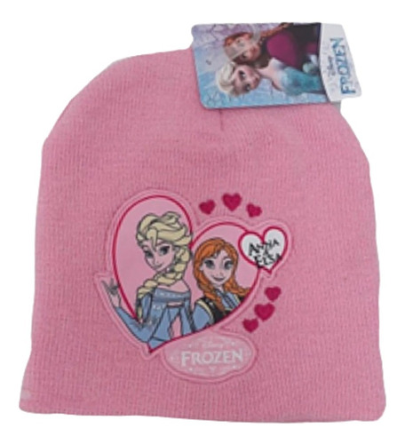 Gorro De Lana Infantil Disney Frozen Bordado