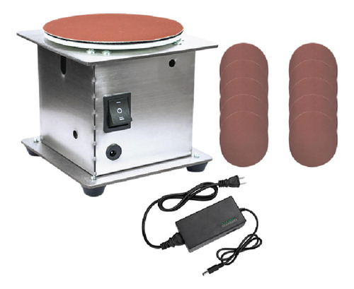 Mini Disc Banide Lanide Com 10 Lençóis De Lixamento