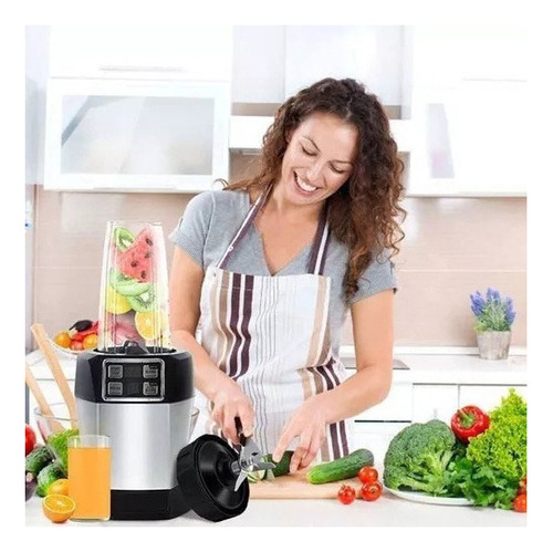 2 Piezas De Licuadora Ninja De 7 Aletas Para Nutri Ninja Ble