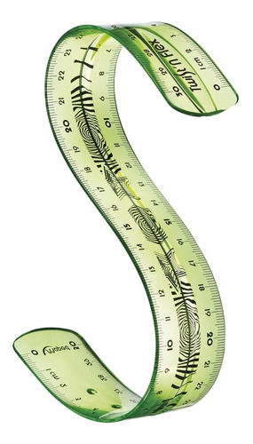 Imagen 2 de 3 de Regla Flexible Maped Twist N Flex 20cm Colores X 20 Unidad